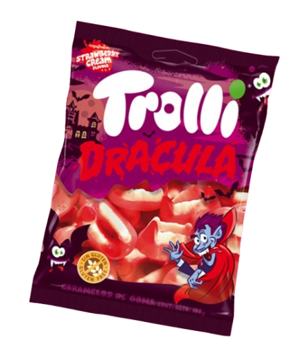 GOMINOLAS TROLLI DRACULA B/100GR