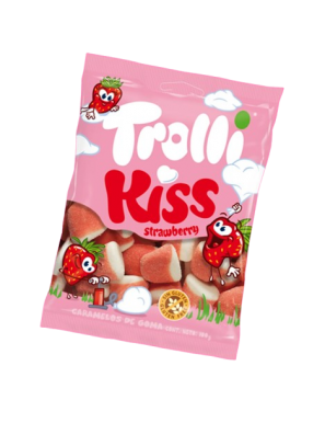 GOMINOLAS TROLLI KISS B/100GR