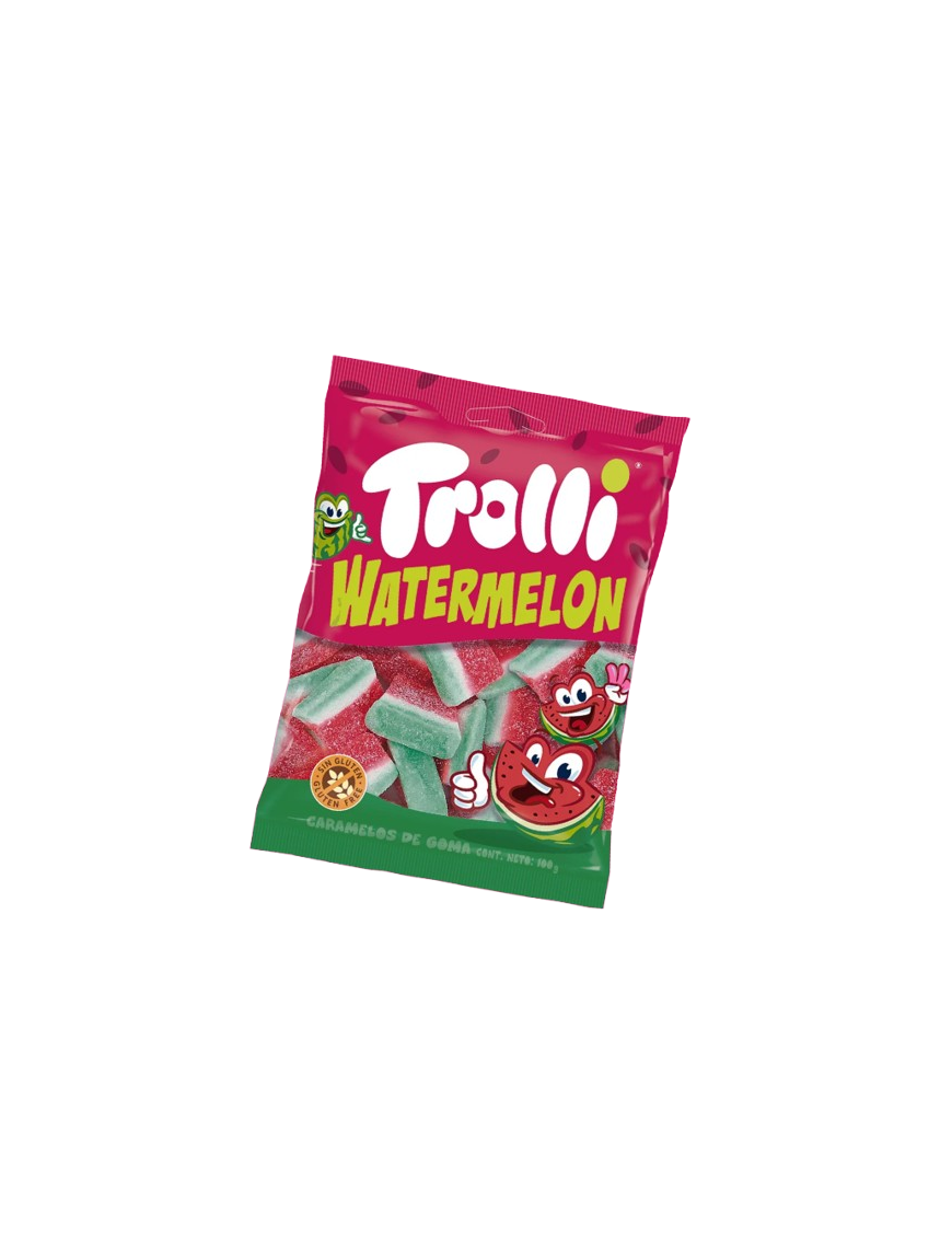 GOMINOLAS TROLLI WATERMELON B/100GR