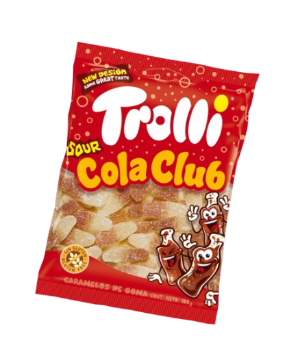 GOMINOLAS TROLLI SOUR COLA B/100GR