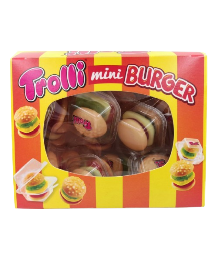 GOMINOLAS TROLLI BURGUER MINI C/15UD