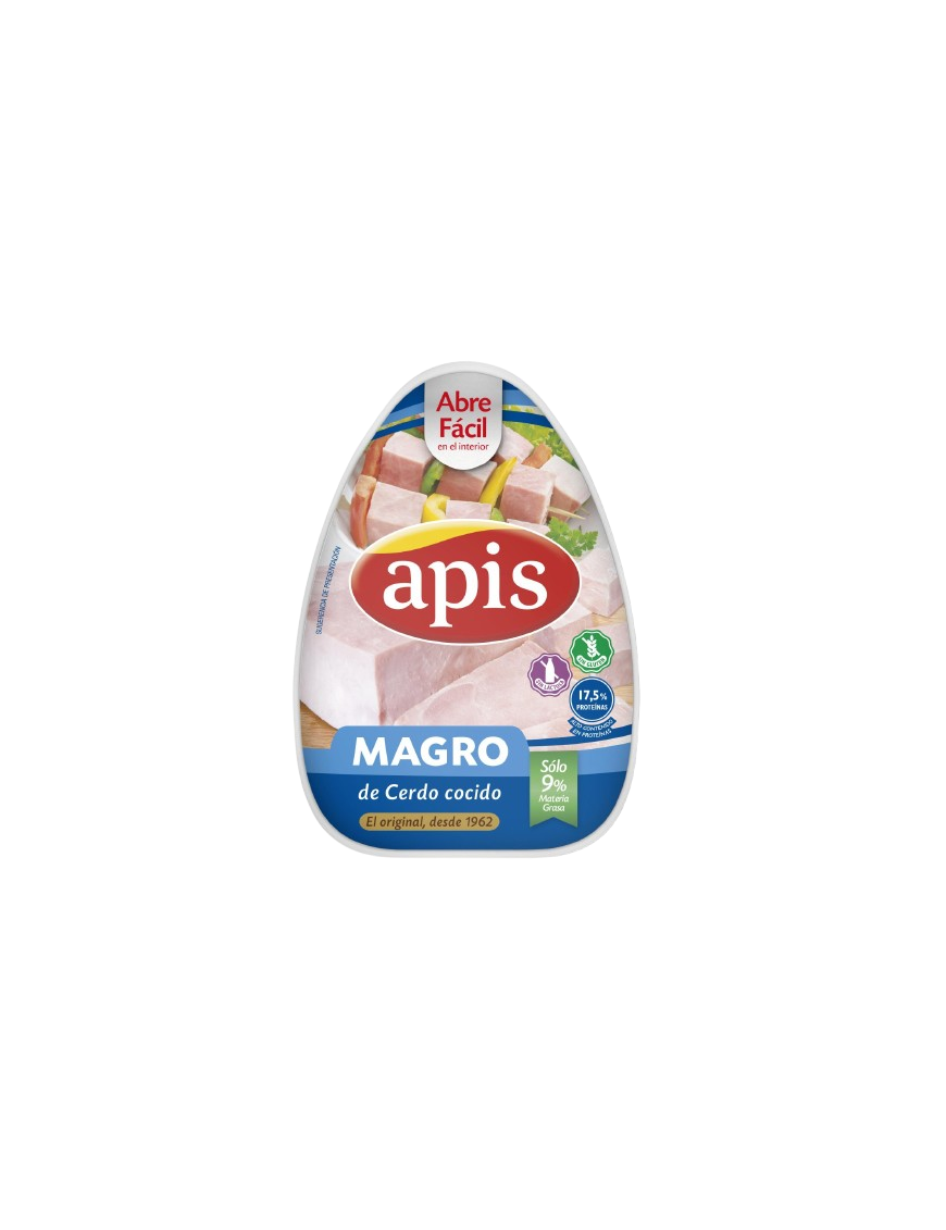 FIAMBRE MAGRO CERDO APIS 220GR PACK-2 UD