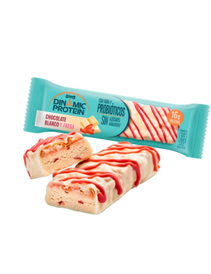 BARRITA PROTEIN DINAMIC CHOCO-BLANCO/FRESA 55 GR