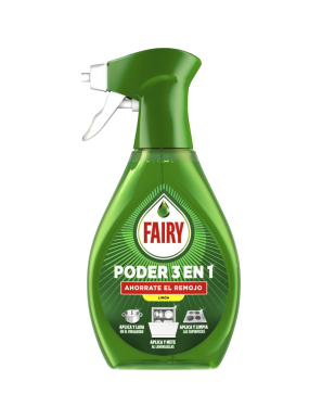 LAVAVAJILLAS FAIRY LIMON 3 EN 1  PISTOLA 500 ML