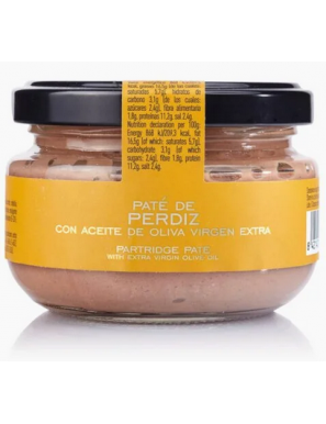 PATE L/CHINATA PERDIZ CON AOVE T/C 120 GR