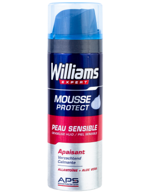 ESPUMA AFEITAR WILLIAMS EXPERT PIEL SENSIBLE 200ML