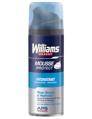 ESPUMA AFEITAR WILLIAMS EXPERT HIDRATANTE 200ML.