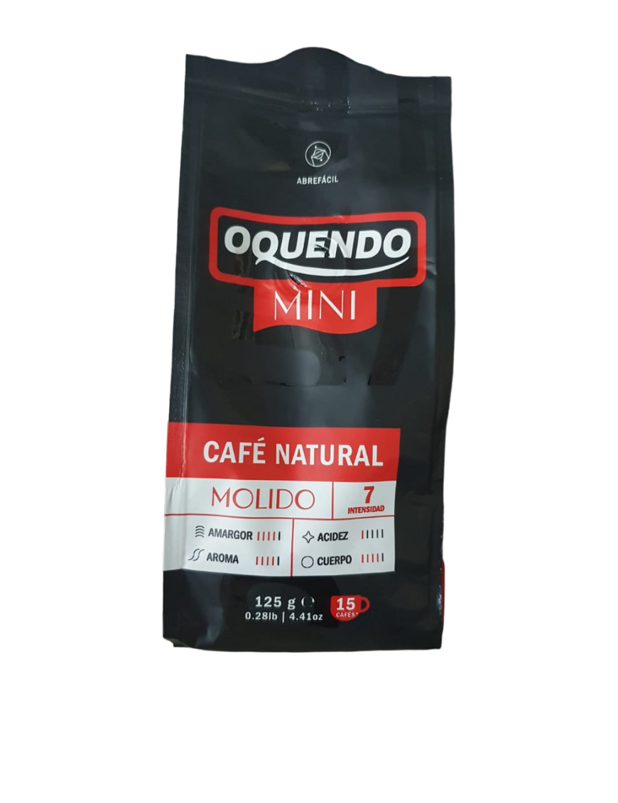 CAFE OQUENDO MOLIDO NATURAL P/125GR