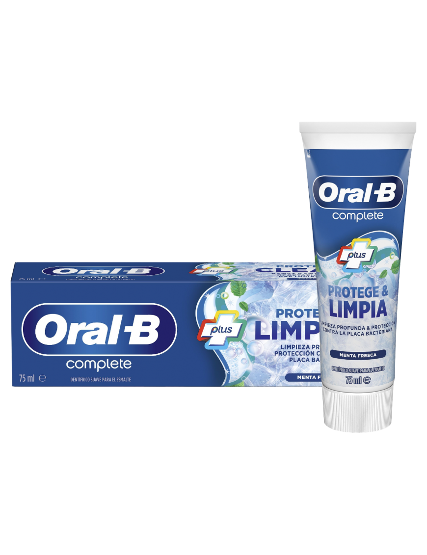 DENTIFRICO ORAL-B ENJUAGUE BUCAL COMPLETE  B/75 ML