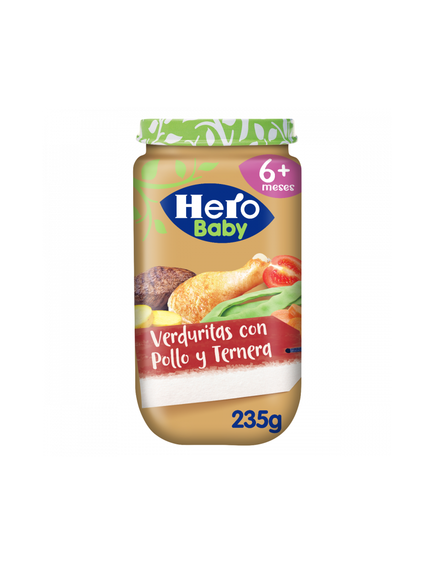 POTITO HERO VERDURITAS CON POLLO Y TERN T/235G