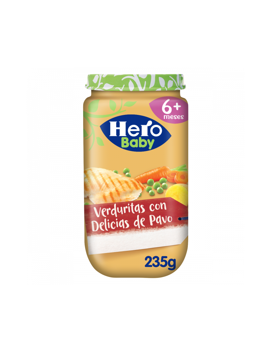 POTITO HERO VERDURITAS CON PAVO T/C 235 GR