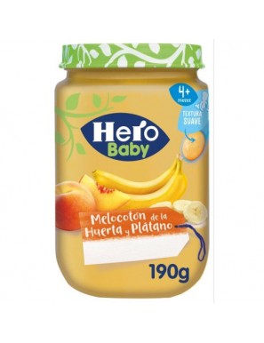 POTITO HERO MELOCOTON Y PLATANO T/C 190 GR