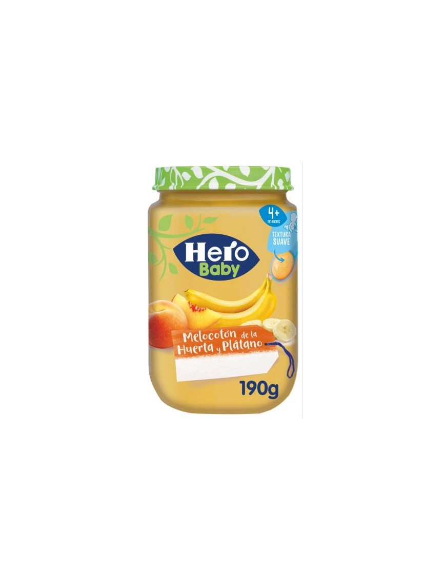 POTITO HERO MELOCOTON Y PLATANO T/C 190 GR