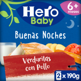 POTITO HERO B/NOCHE POLLO C/VERDURAS P/2.UD