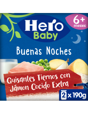 POTITO HERO B/NOCHES GUISANTE/JAMON P/2.UD