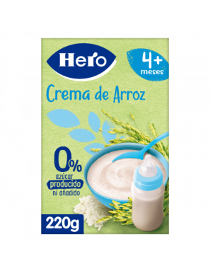 PAPILLA HERO CREMA DE ARROZ S/GLUTEN 0% P/220 GR