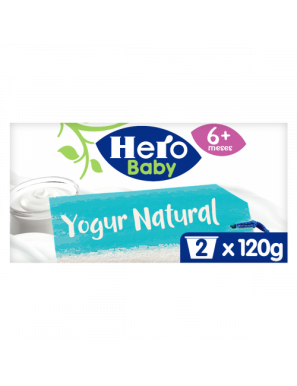 HERO YOGUR NATURAL P/2X120 GR