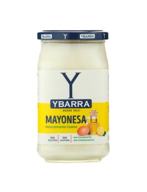 MAHONESA YBARRA TARRO CRISTAL 450ML