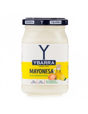 MAHONESA YBARRA TARRO CRISTAL 225 ML