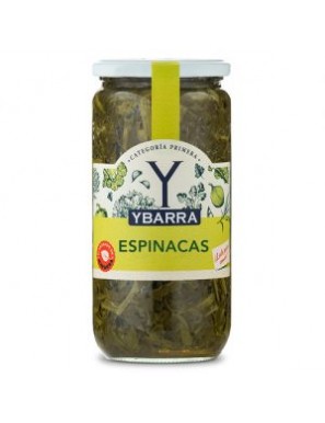 ESPINACAS NATURAL YBARRA T/CRISTAL 660 GR