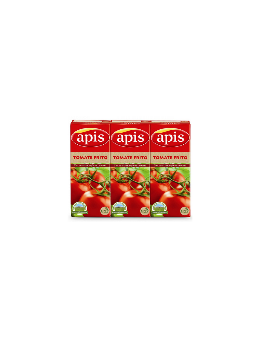 TOMATE FRITO APIS BRICK 215 GR PACK-3 UD