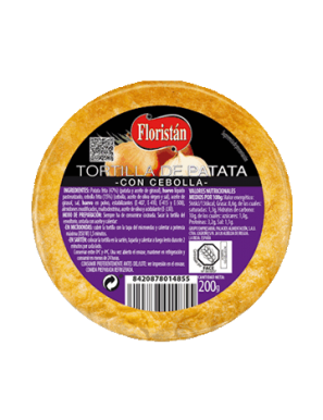 TORTILLA PATATA PALACIOS MINI S/CEBOLLA 200 GR