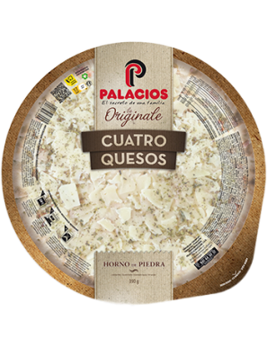 PIZZA PALACIOS QUESO 330GR