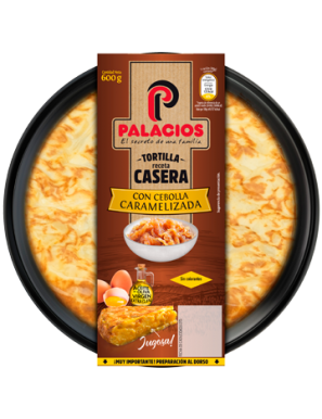 TORTILLA PATATA PALACIOS C/CEBOLLA REFRIG 600 GR