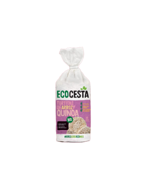 ECO CESTA TORTITAS DE ARROZ C/QUINOA P/100 GR