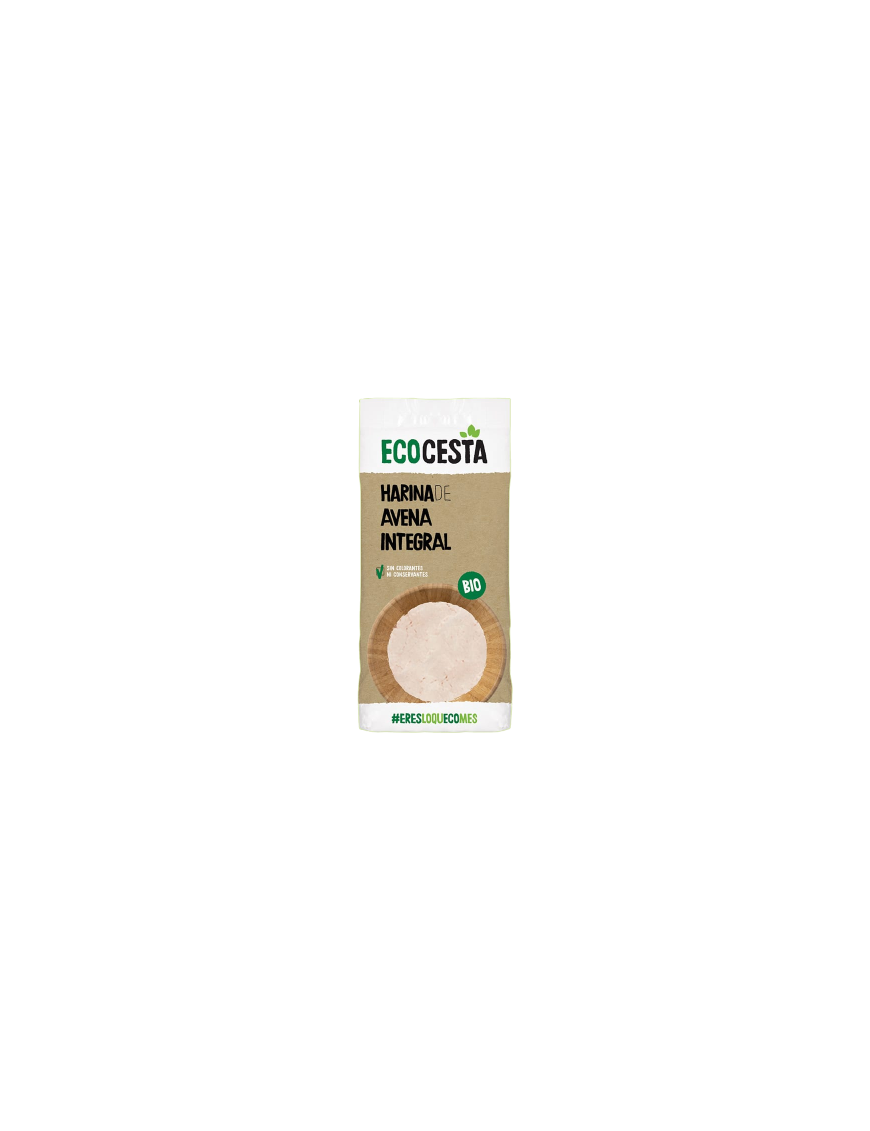 ECO CESTA HARINA DE AVENA INTEGRAL B/500 GR