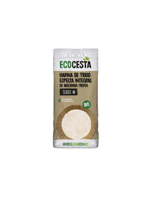 ECO CESTA HARINA DE TRIGO ESPELTA INTEGRAL 500 GR