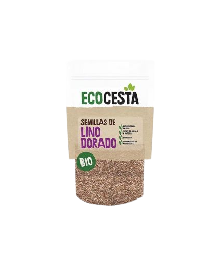 ECO CESTA SEMILLAS DE LINO DORADO B/160 GR