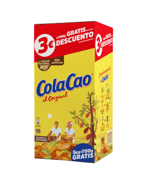 COLA-CAO ORIGINAL CAJA 5.KG+700 GR   5.700. KG.