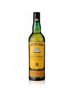 ﻿WHISKY CUTTY SARK 40º   BOTELLA-70 CL