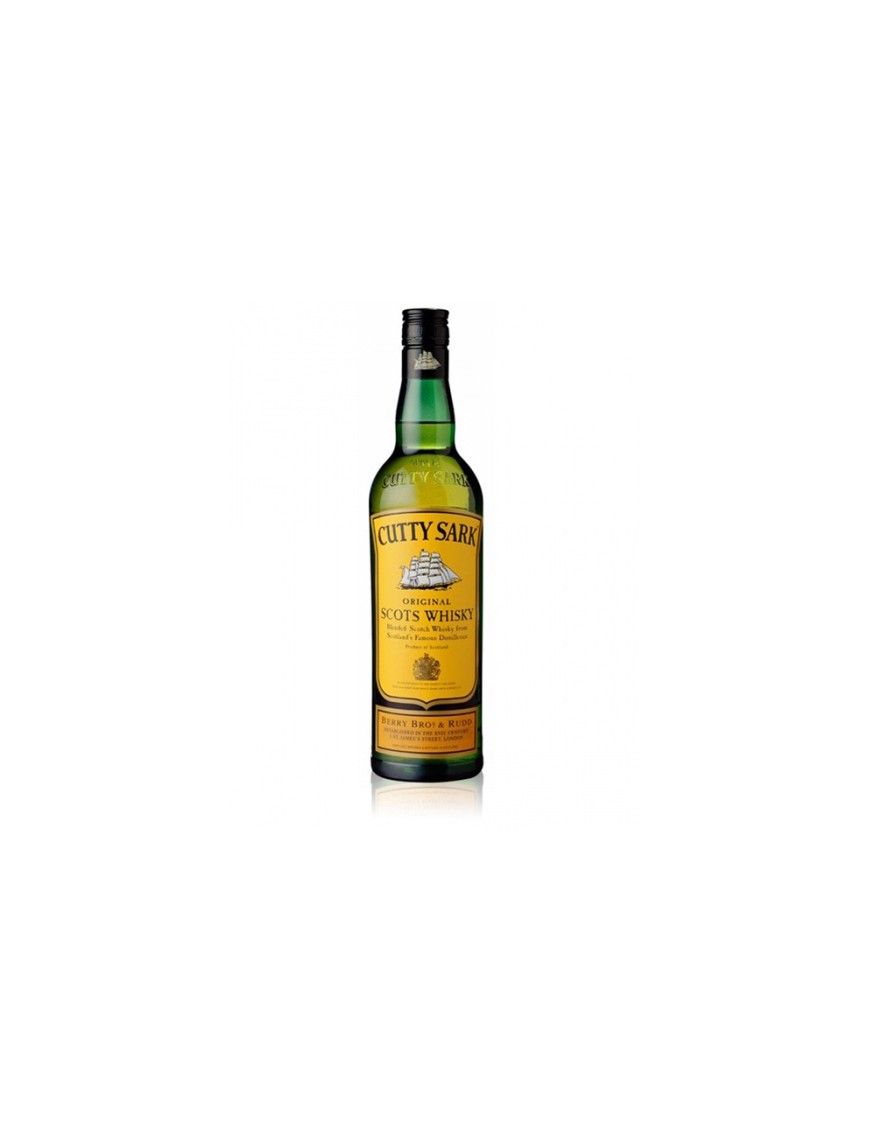 ﻿WHISKY CUTTY SARK 40º   BOTELLA-70 CL