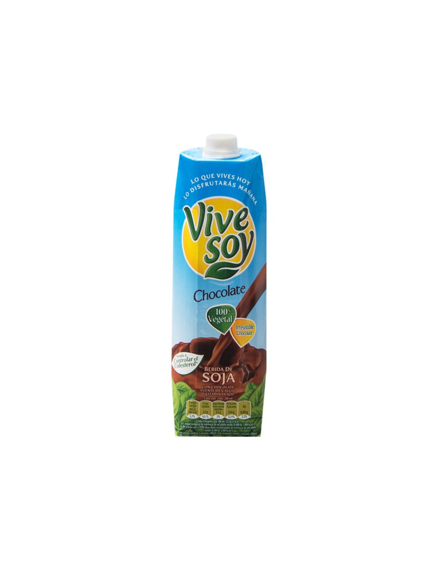 VIVESOY BEBIDA SOJA CHOCOLATE BRICK 1 L 