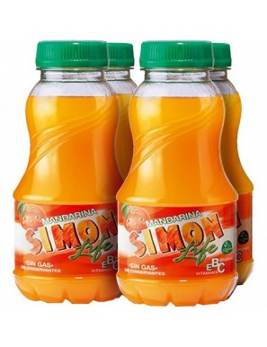 ZUMO SIMON LIFE MANDARINA PACK/4UDX20 CL