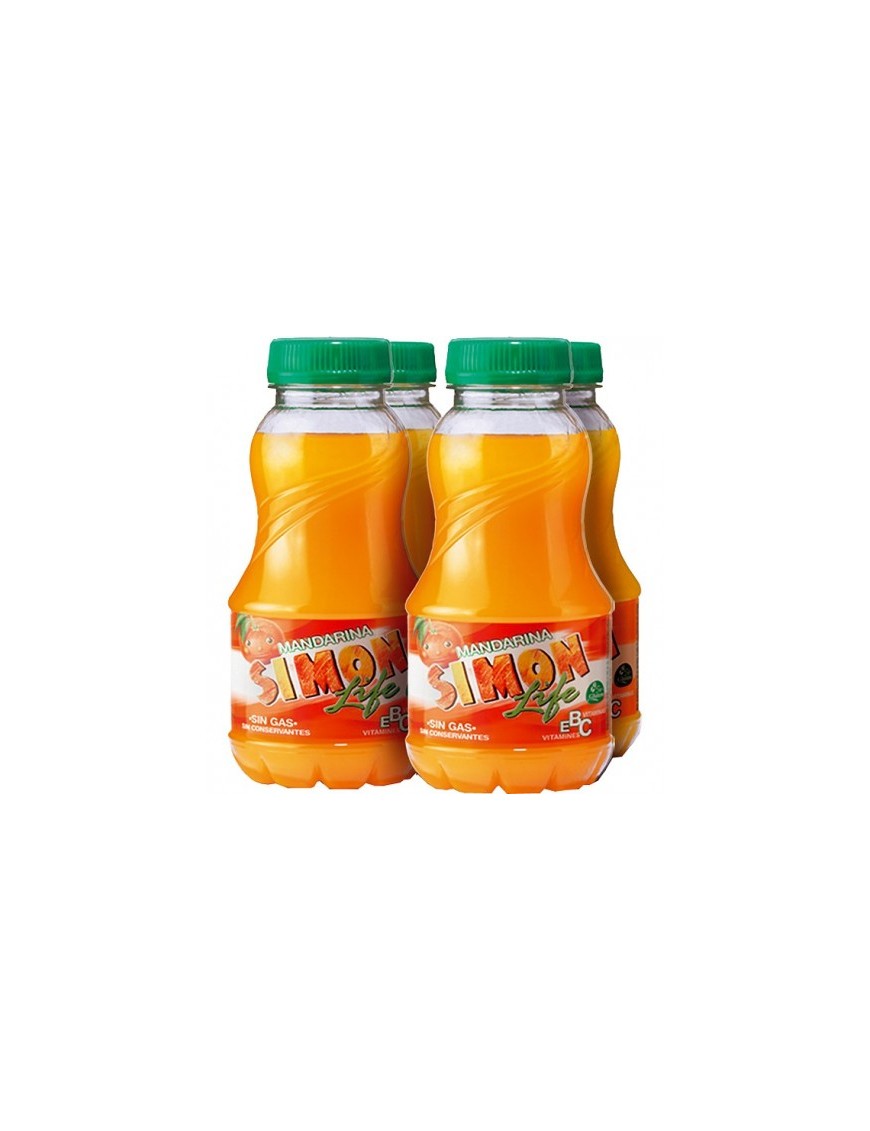 ZUMO SIMON LIFE MANDARINA PACK/4UDX20 CL