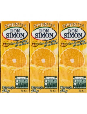 ZUMO DON SIMON NARANJA BRICK PACK 6X200 ML