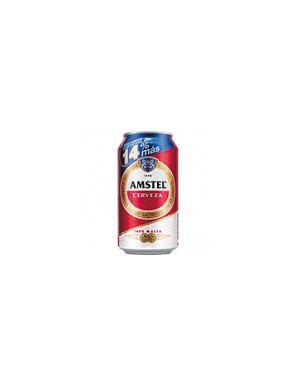 CERVEZA  AMSTEL  LATA-ROJA-NORMAL-5%33.CL