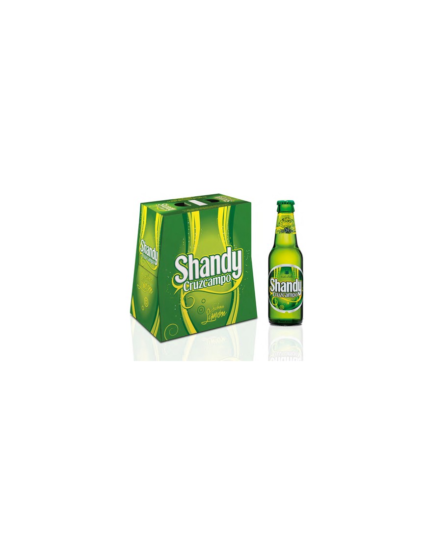 CERVEZA SHANDY LIMON CRUZCP VIDRIO25.CL.P/6.UD.