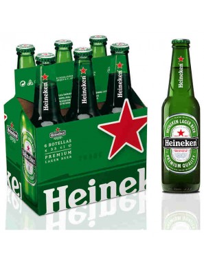 CERVEZA HEINEKEN X  BOTELLA 33.CL.