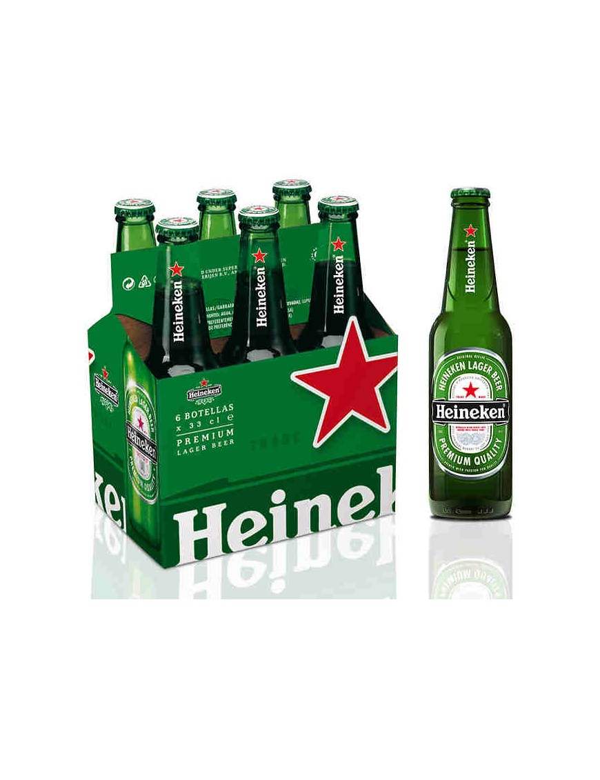 CERVEZA HEINEKEN X  BOTELLA 33.CL.