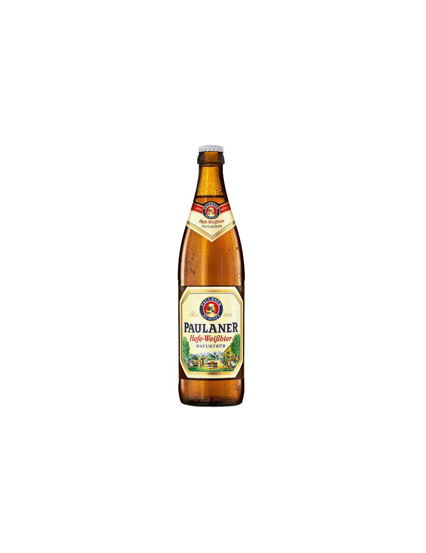 CERVEZA PAULANER HEFE-WEIBBIER B/1/2 L