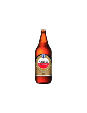 CERVEZA  AMSTEL CLASICA-4.8% BOT/CRISTAL 1 LITRO