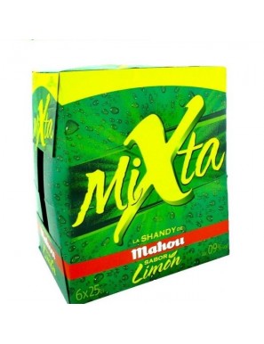 CERVEZA MAHOU MIXTA/LIMON B/25 CL PACK-6