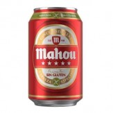 CERVEZA MAHOU SIN GLUTEN 5***** LATA-33.CL