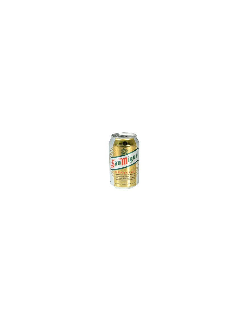 CERVEZA SAN MIGUEL ESPECIAL LATA 33 CL