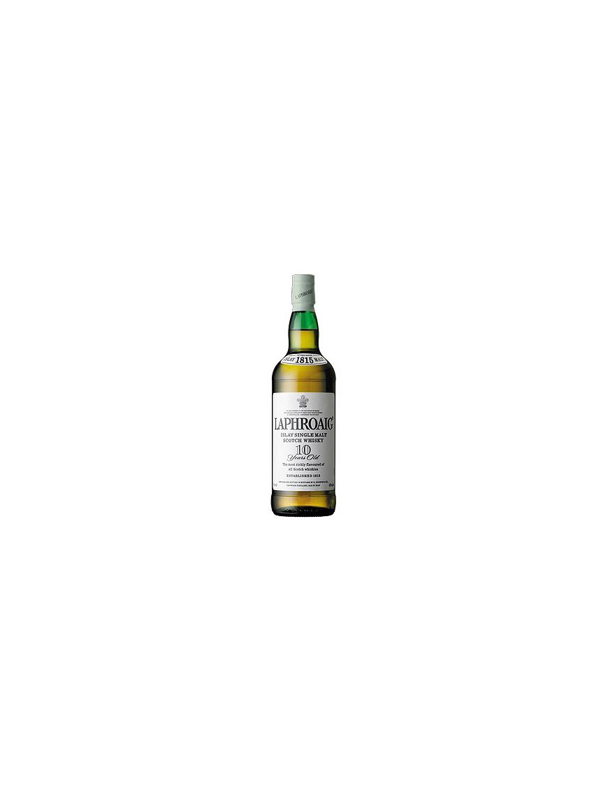 WHISKY LAPHROAIG-10 AÑOS MALTA B/70 CL