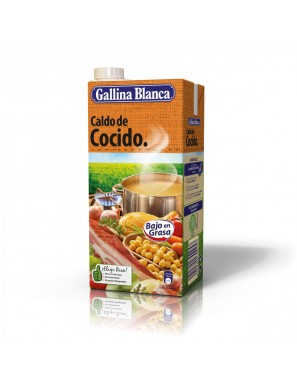 CALDO COCIDO LIQUIDO CASERO G.B. BRICK 1L